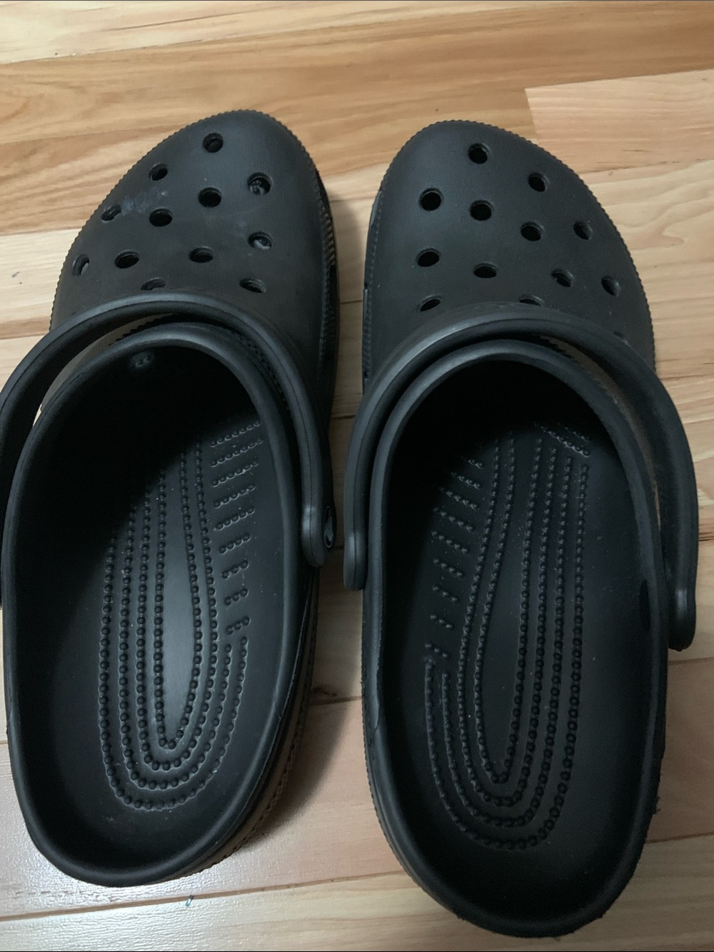 Classic Black Crocs size 9 Men’s / 11 Women’s - Picture 4 of 6